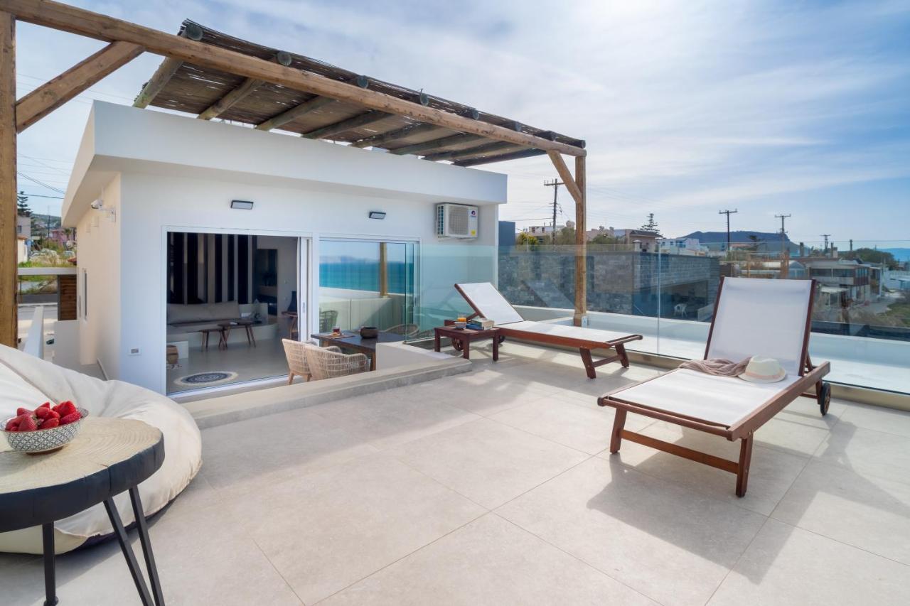 Wave, An Idyllic Seafront Suite By Nirousuites Kokkini Hani 외부 사진